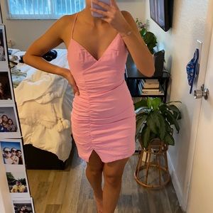 Pink dress